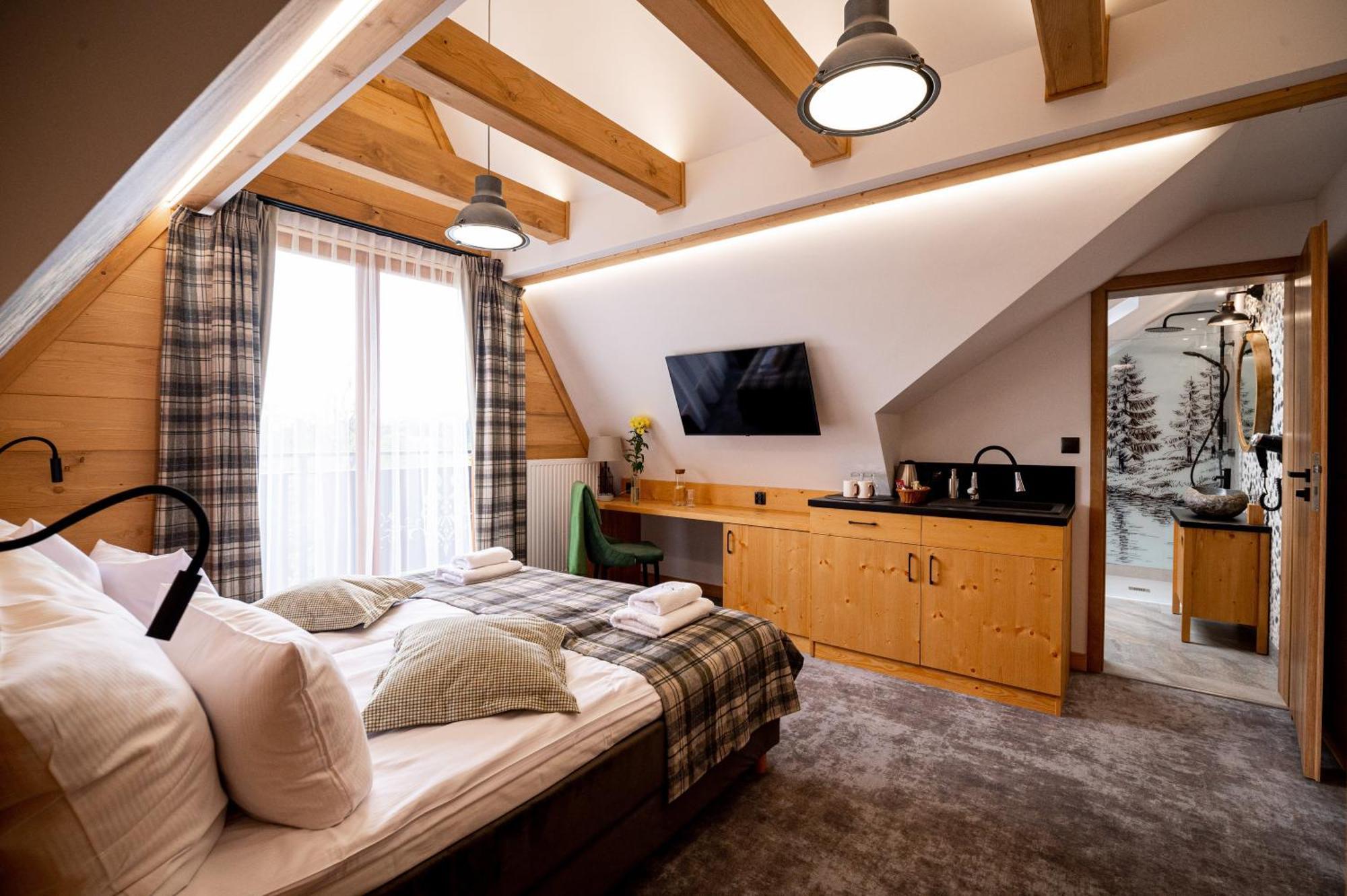 Ku Dolinie Lejlighedshotel Kościelisko Værelse billede