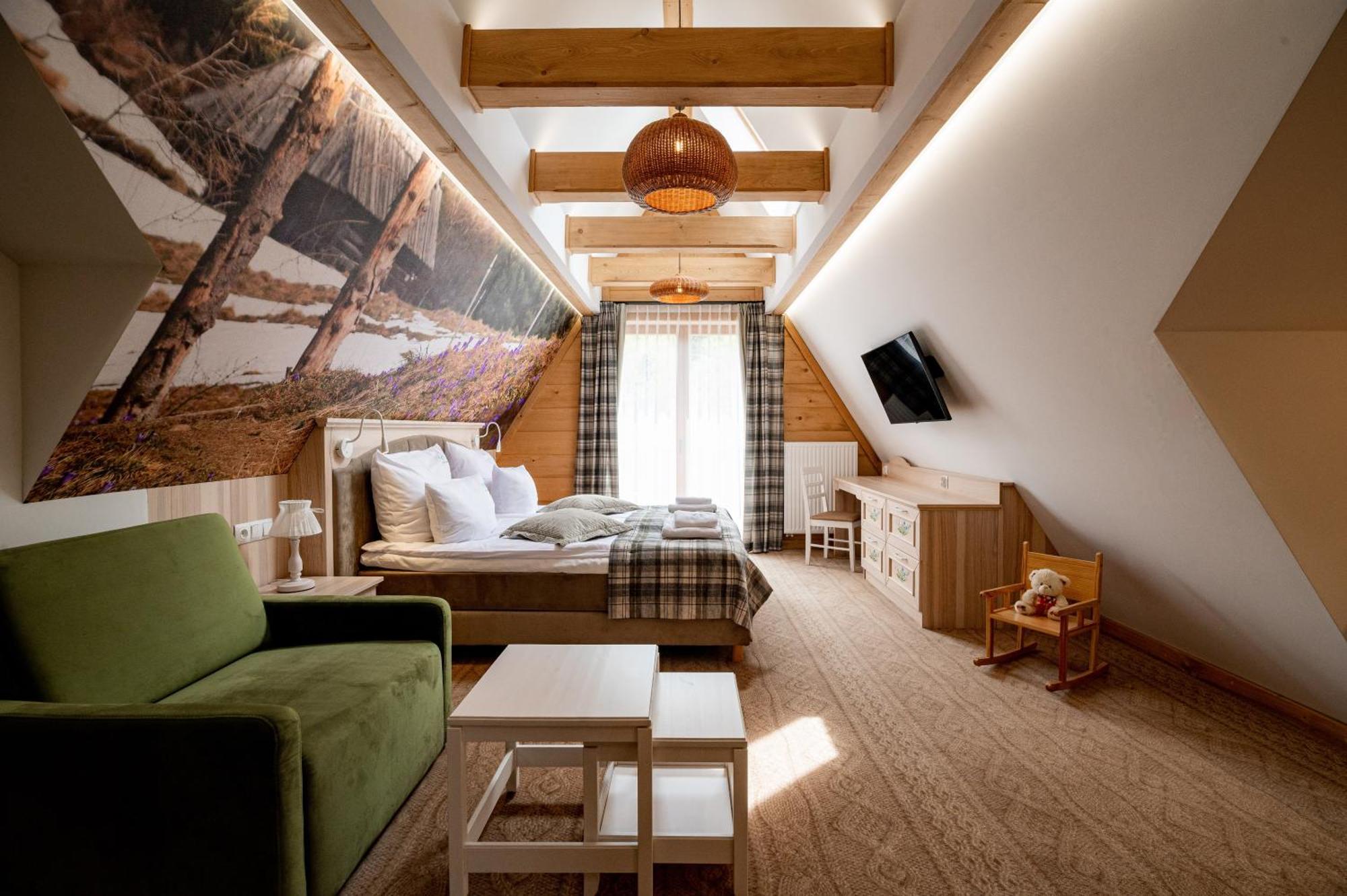 Ku Dolinie Lejlighedshotel Kościelisko Værelse billede