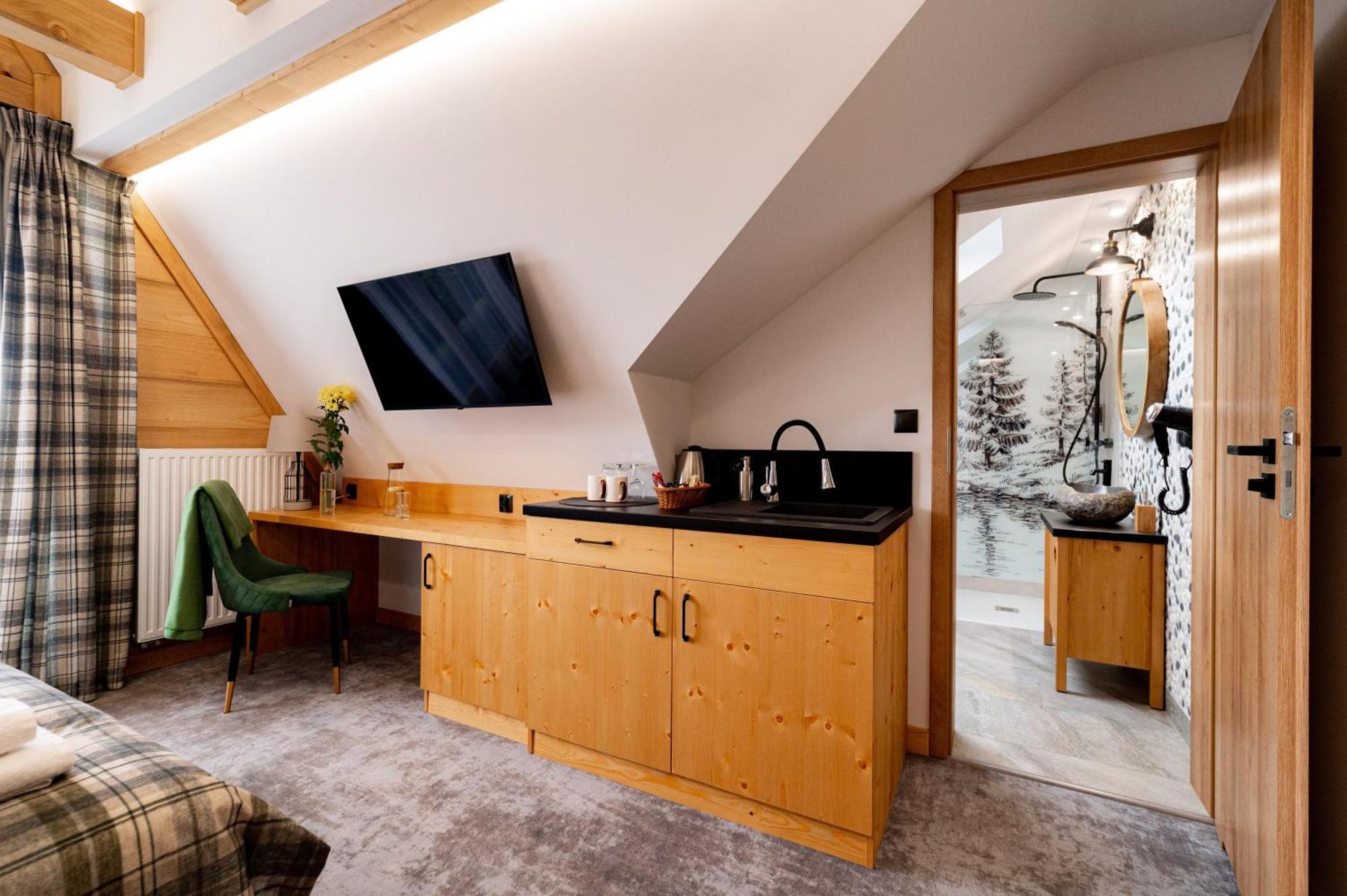 Ku Dolinie Lejlighedshotel Kościelisko Værelse billede